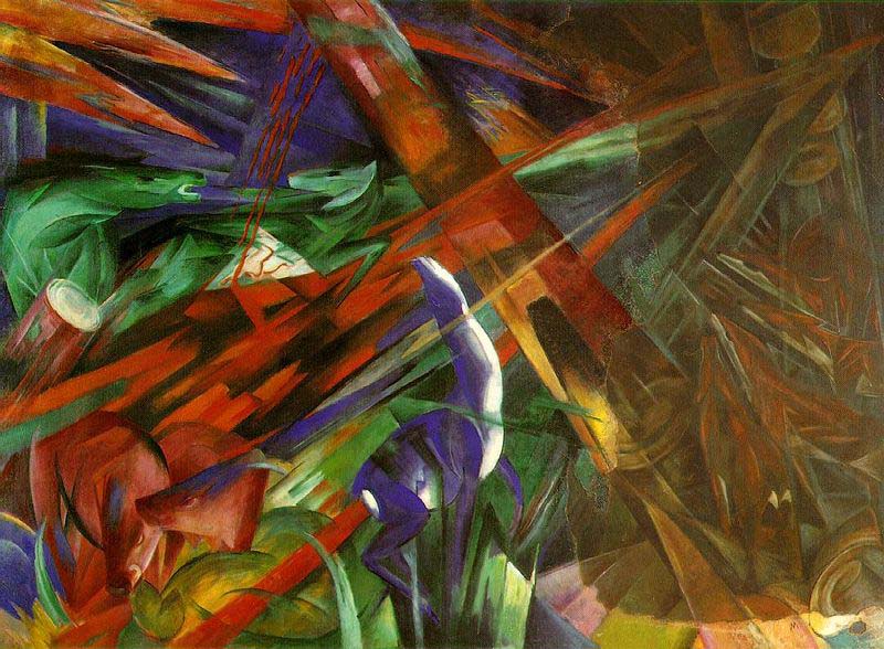 Franz Marc The Fate of the Animals, 1913